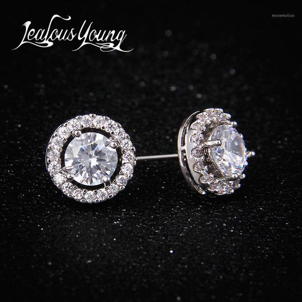 classic round + cubic zirconia stud earrings for women party gift crystal earings fashion jewelry for men oorbellen ae1771, Golden;silver
classic round + cubic zirconia stud earrings for women party gift crystal earings fashion jewelry for men oorbellen ae1771, Golden;silver