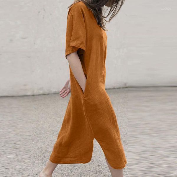 s-5xl zanzea short sleeve deep o-neck casual solid women vintage cotton shirt dress summer sundress loose midi vestidos1, White;black
s-5xl zanzea short sleeve deep o-neck casual solid women vintage cotton shirt dress summer sundress loose midi vestidos1, White;black