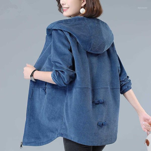 women's jacket and coat autumn winter plus size -5xl loose hooded jackets middle-aged women corduroy windbreaker outwear w21891, Tan;black
women's jacket and coat autumn winter plus size -5xl loose hooded jackets middle-aged women corduroy windbreaker outwear w21891, Tan;black