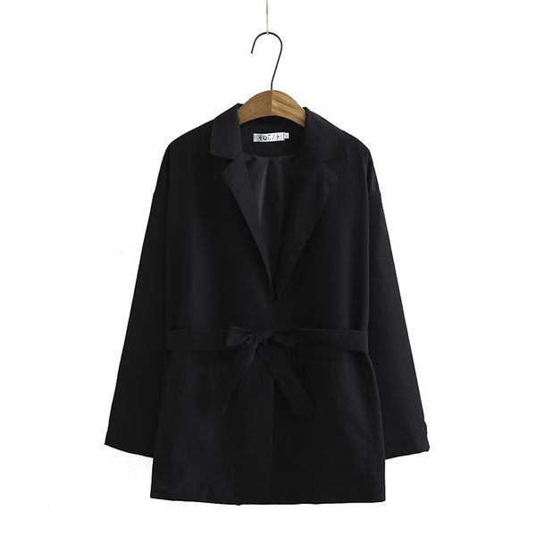 female plus black beige thin blazers long sleeve big size with cleavage in v officewear elegant outerwear d47u, White;black
female plus black beige thin blazers long sleeve big size with cleavage in v officewear elegant outerwear d47u, White;black