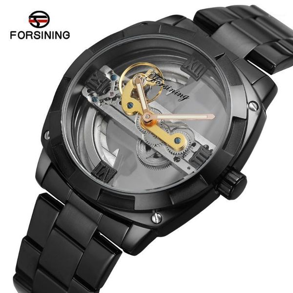 forsining men's business dress automatic analogue factory mechanical watch with stainless steel bracelet fsg9418m41, Slivery;brown
forsining men's business dress automatic analogue factory mechanical watch with stainless steel bracelet fsg9418m41, Slivery;brown