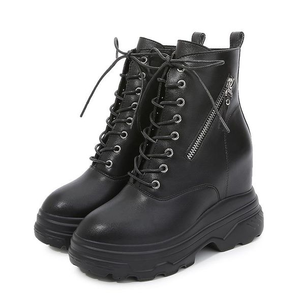 boots swyivy genuine leather wedges shoes women autumn ankle casual 2021 platform sneakers for womens, Black
boots swyivy genuine leather wedges shoes women autumn ankle casual 2021 platform sneakers for womens, Black