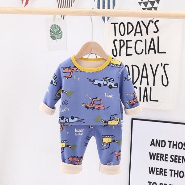 thermal 2020 thickened and children's underwear plush girls' home cloth baby boys' pajamas two piece set vpzu, Blue;red
thermal 2020 thickened and children's underwear plush girls' home cloth baby boys' pajamas two piece set vpzu, Blue;red