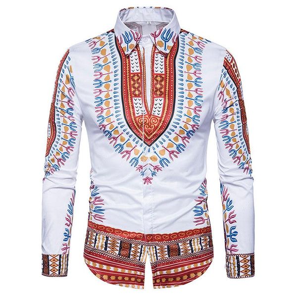 men's casual shirts traditional african dashiki shirt men 2021 3d print long sleeve slim fit male cotton mens dress, White;black
men's casual shirts traditional african dashiki shirt men 2021 3d print long sleeve slim fit male cotton mens dress, White;black