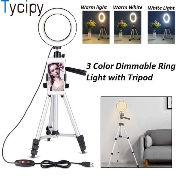 16cm led selfie ring light with stand pgraphy video 3500-5500k p studio light for smartphone with phone holder
16cm led selfie ring light with stand pgraphy video 3500-5500k p studio light for smartphone with phone holder