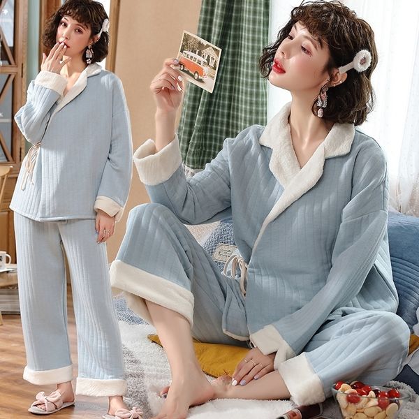 cotton-padded maternity nursing sleepwear breastfeeding pajamas clothes for pregnant women winter pregnancy sleep lounge wear lj201123, White
cotton-padded maternity nursing sleepwear breastfeeding pajamas clothes for pregnant women winter pregnancy sleep lounge wear lj201123, White