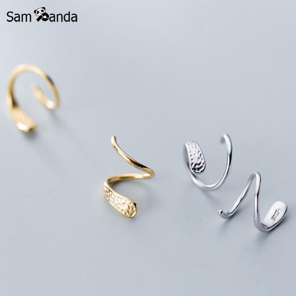100% 925 sterling silver korean earrings spiral sweet cute stud earring fashion earrings for women girl personality jewelry gift, Golden;silver
100% 925 sterling silver korean earrings spiral sweet cute stud earring fashion earrings for women girl personality jewelry gift, Golden;silver