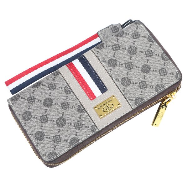wholesale ladies leather purses simple joker printed clutch bag wear-resistant multi-card zipper fashion coin purse classic dot striped ribb, Red;black
wholesale ladies leather purses simple joker printed clutch bag wear-resistant multi-card zipper fashion coin purse classic dot striped ribb, Red;black