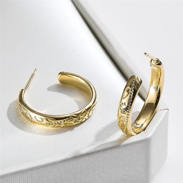 antique yellow gold/silver color flower stud earrings for women wedding jewelry female vintage fashion dainty carving earrings, Golden;silver
antique yellow gold/silver color flower stud earrings for women wedding jewelry female vintage fashion dainty carving earrings, Golden;silver