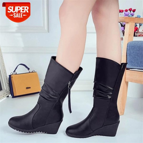 cootelili female winter boots women leather motorcycle high boots wedges platform shoes woman casual botas mujer high heels #op8t, Black
cootelili female winter boots women leather motorcycle high boots wedges platform shoes woman casual botas mujer high heels #op8t, Black