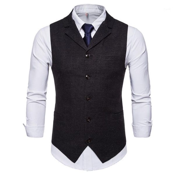 men's vests wedding dress high-quality goods cotton men's fashion design suit vest grey black high-end business casual vest1, Black;white
men's vests wedding dress high-quality goods cotton men's fashion design suit vest grey black high-end business casual vest1, Black;white