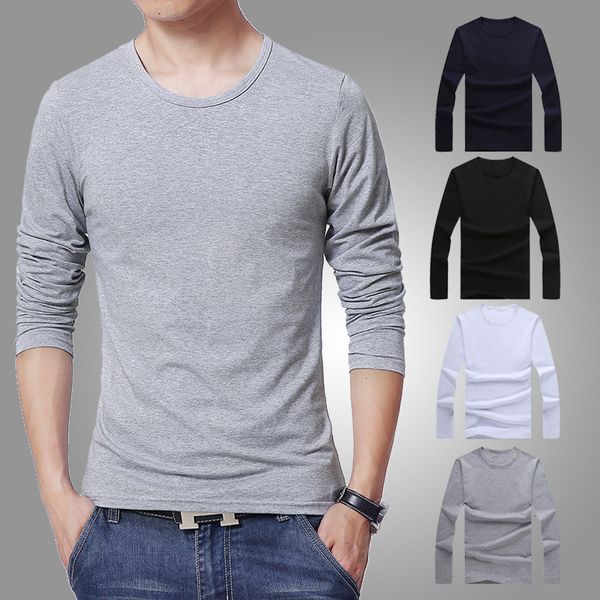2021 new men's t 6 basic colors long sleeve slim t-shirt young men pure color tee shirt 3xl size o neck ing, White;black
2021 new men's t 6 basic colors long sleeve slim t-shirt young men pure color tee shirt 3xl size o neck ing, White;black