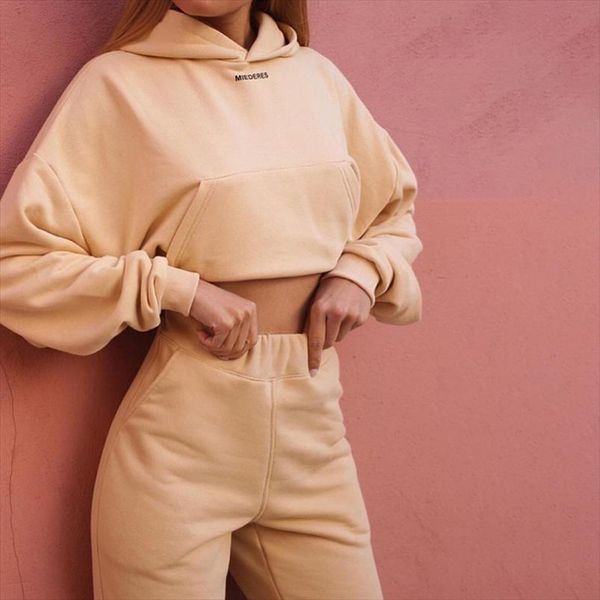women hoodie tracksuits loose oversized streetwear autumn winter casual long sleeve two piece suits shirt sport pants set, Gray
women hoodie tracksuits loose oversized streetwear autumn winter casual long sleeve two piece suits shirt sport pants set, Gray