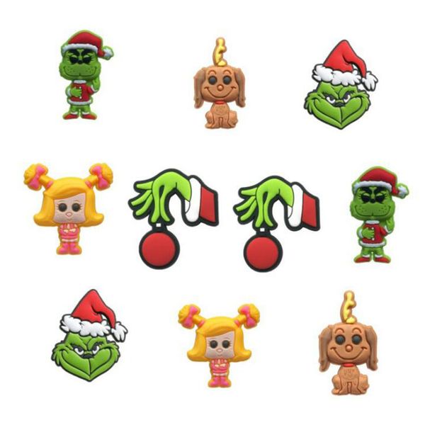 cartoon christmas shoe part accessories pvc shoecharms buckle soft rubber bracelet wristband decoration gift, White;pink
cartoon christmas shoe part accessories pvc shoecharms buckle soft rubber bracelet wristband decoration gift, White;pink