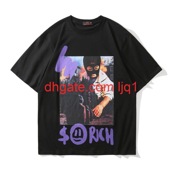 bandit print short sleeve t-shirt men's high street fashion brand round neck quarter sleeve street trend hip hop half sleeve t-shirt, White;black
bandit print short sleeve t-shirt men's high street fashion brand round neck quarter sleeve street trend hip hop half sleeve t-shirt, White;black