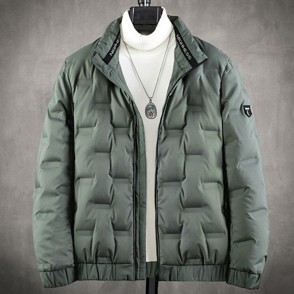 stand-up collar down jacket men's casual loose winter men's jacket thick warm white duck down light down jacket q1215, Black
stand-up collar down jacket men's casual loose winter men's jacket thick warm white duck down light down jacket q1215, Black