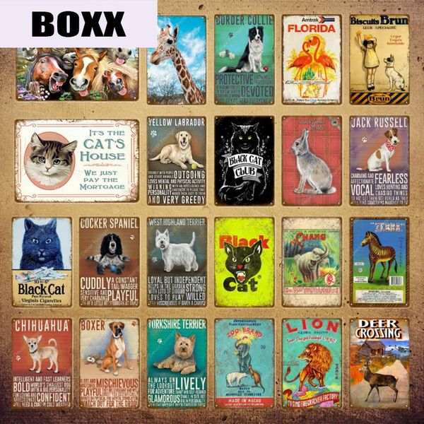 animals florida dog cat lion zoo deer zebra rabbit wall poster metal signs vintage painting plaque pub bar home decor yi-027
animals florida dog cat lion zoo deer zebra rabbit wall poster metal signs vintage painting plaque pub bar home decor yi-027
