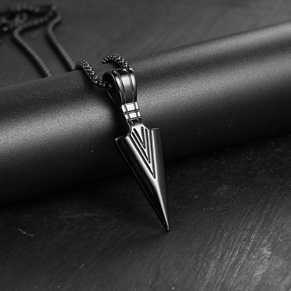 new fashion arrow necklace for men black metal punk pop cross pendant necklace trendy simple chain jewelry gift collar hombre wmtbmg, Black;white
new fashion arrow necklace for men black metal punk pop cross pendant necklace trendy simple chain jewelry gift collar hombre wmtbmg, Black;white
