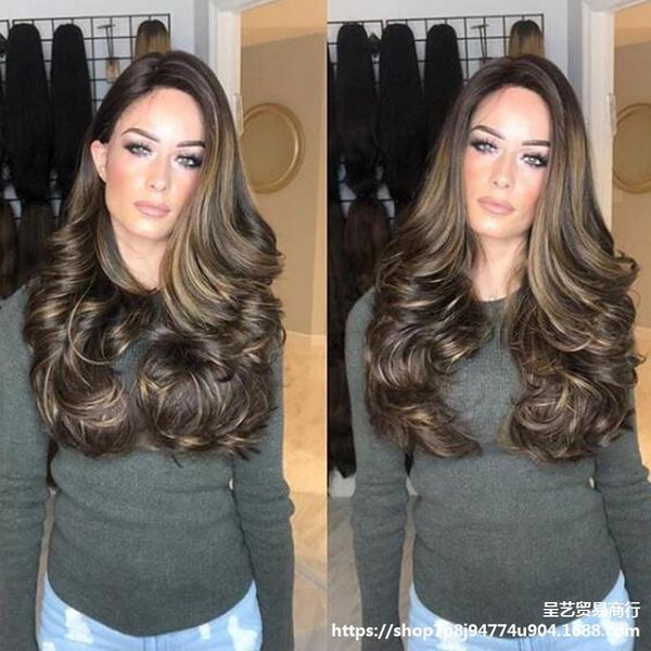 2021 new fashion and fashion style lady naturally curls large wavy long hair daily temperament ms. bai wig is suitable for head circumferenc, Black
2021 new fashion and fashion style lady naturally curls large wavy long hair daily temperament ms. bai wig is suitable for head circumferenc, Black
