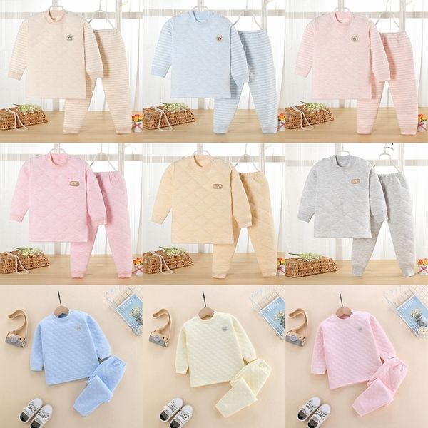 boys girls pajamas set kids pjs spring fall autumn winter thick warm toddler children and pants 201225, Blue;red
boys girls pajamas set kids pjs spring fall autumn winter thick warm toddler children and pants 201225, Blue;red