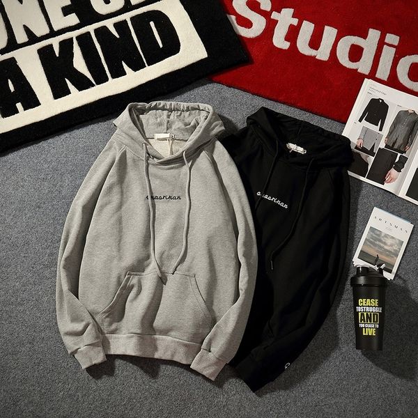 2021 new solid casual autumn cotton men harajuku couple hoodies youth college men's fashion sweatshirts hoodie streetwear dq18 1tzo, Black
2021 new solid casual autumn cotton men harajuku couple hoodies youth college men's fashion sweatshirts hoodie streetwear dq18 1tzo, Black