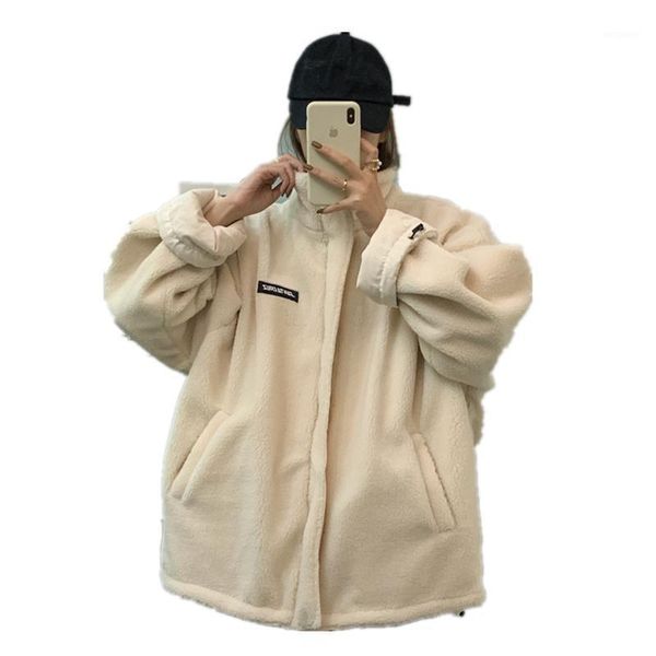 2020 new winter zipper loose solid color women faux fur overcoat fashion casual female outerwear warm ladies coat1, Black
2020 new winter zipper loose solid color women faux fur overcoat fashion casual female outerwear warm ladies coat1, Black