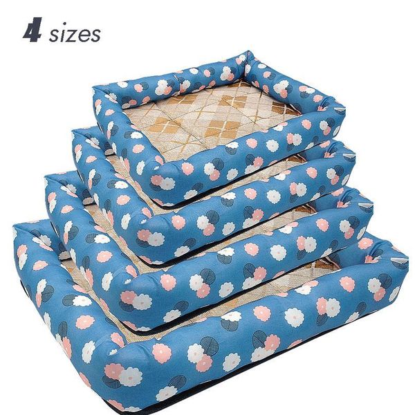 waterproof pet bed mat small medium large dogs sleeping beds cooling for summer non-slip washable pets cat kenn bbyvji