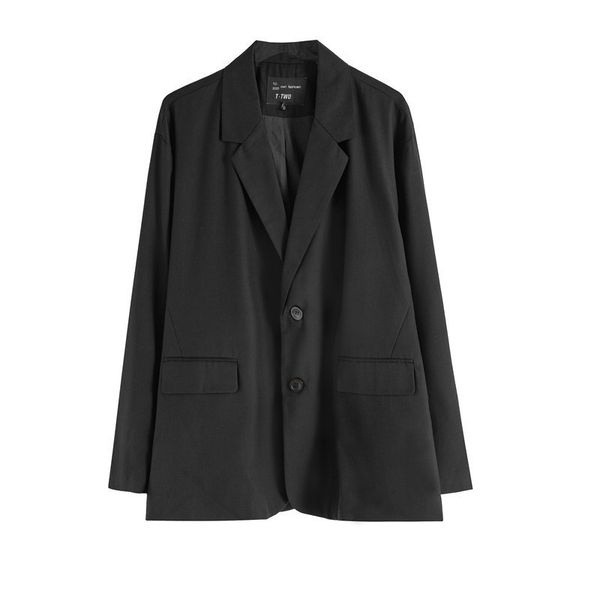 coat men's street fashion bf dark casual suit personalized loose long sleeve jacket, White;black
coat men's street fashion bf dark casual suit personalized loose long sleeve jacket, White;black