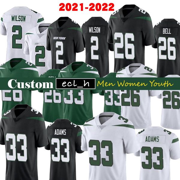 2021 football jersey custom men women youth 2 zach wilson 26 le'veon bell 33 adams jacoby brissett 77 becton 8 moore 84 davis 57 mosley, Black;red
2021 football jersey custom men women youth 2 zach wilson 26 le'veon bell 33 adams jacoby brissett 77 becton 8 moore 84 davis 57 mosley, Black;red