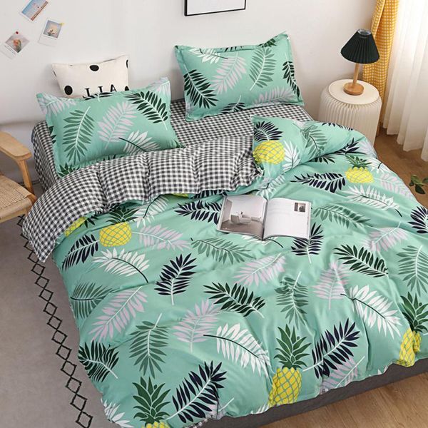 nordic 4pcs bedding sets size plant leaf floral plaid stripe duvet cover pillowcase double king set quilt cover bed sheet
nordic 4pcs bedding sets size plant leaf floral plaid stripe duvet cover pillowcase double king set quilt cover bed sheet
