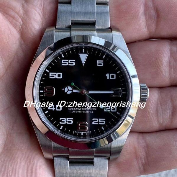 mens watch air-king auto 40mm steel oyster bracelet watch 116900 air king black arabic stainless steel automatic watch wristwatches men', Slivery;brown
mens watch air-king auto 40mm steel oyster bracelet watch 116900 air king black arabic stainless steel automatic watch wristwatches men', Slivery;brown