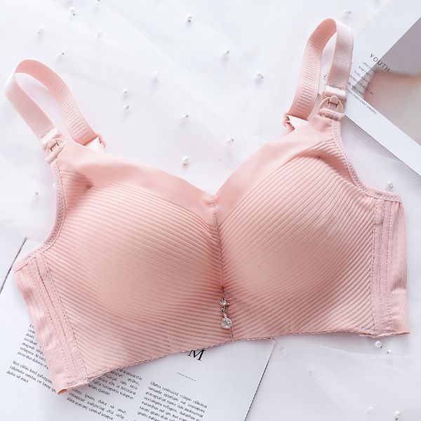new bra lactation underwear women gathered anti sagging summer feeding thin style postpartum pregnant women's front buckle 2021, White
new bra lactation underwear women gathered anti sagging summer feeding thin style postpartum pregnant women's front buckle 2021, White