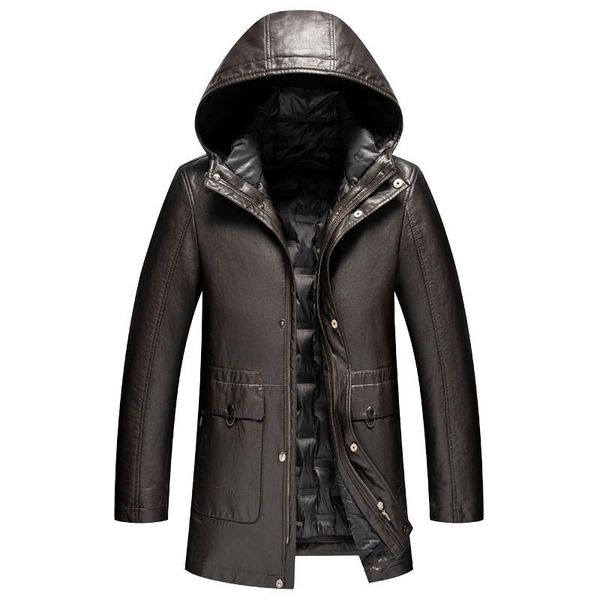 men's leather & faux 2021 winter jacket fashion business jackets large size solid turn-down collar warm l-4xl black brown
men's leather & faux 2021 winter jacket fashion business jackets large size solid turn-down collar warm l-4xl black brown