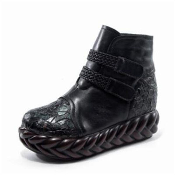 boots print real cowhide leather shoes woman fashion autumn increase platform winter warm women snow, Black
boots print real cowhide leather shoes woman fashion autumn increase platform winter warm women snow, Black
