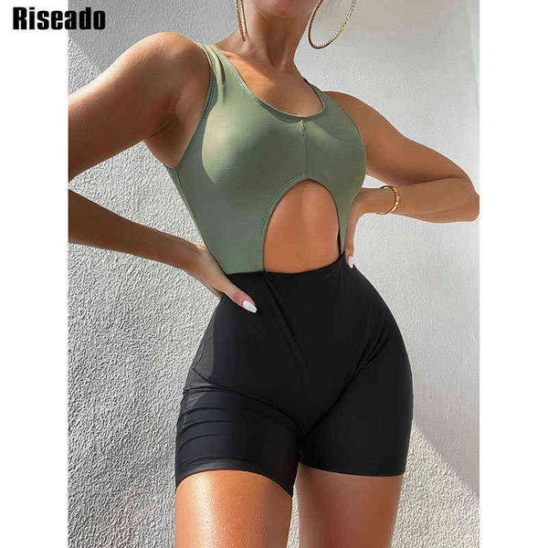 riseado patchwork one piece swimsuits cut out swimwear women bodysuit boyleg monokini sport bathing suits female beachwear, White;black
riseado patchwork one piece swimsuits cut out swimwear women bodysuit boyleg monokini sport bathing suits female beachwear, White;black
