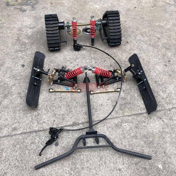 pedals atv homemade four-wheel snowmobile handlebar steering column front sled board non-slip triangle crawler wheel
pedals atv homemade four-wheel snowmobile handlebar steering column front sled board non-slip triangle crawler wheel