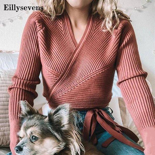 women's sweaters women casual sweater 2021 autumn winter fashion knitted pullovers long sleeve v neck loose jumper bandage sweater#, White;black
women's sweaters women casual sweater 2021 autumn winter fashion knitted pullovers long sleeve v neck loose jumper bandage sweater#, White;black
