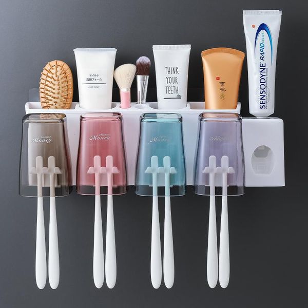 bath accessory set toothbrush holder automatic toothpaste dispenser squeezer for bathroom storage rack wall mount accessories sets
bath accessory set toothbrush holder automatic toothpaste dispenser squeezer for bathroom storage rack wall mount accessories sets