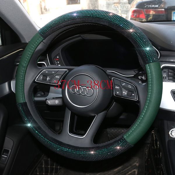 universal granny emerald anti-slip car steering wheel cover 15 inches 37-38cm for audi series all models accessories
universal granny emerald anti-slip car steering wheel cover 15 inches 37-38cm for audi series all models accessories