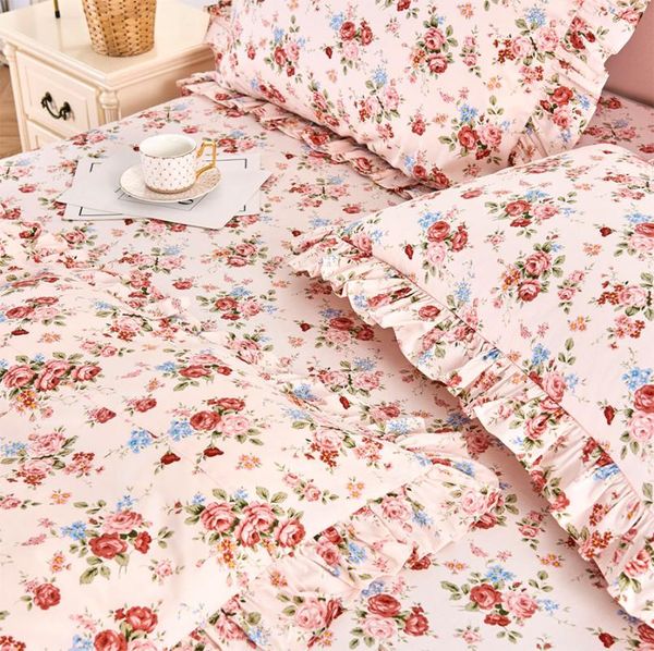 american country flower ruffle bed sets,twin full king cotton single double bedclothes bedspreads pillow case quilt cover
american country flower ruffle bed sets,twin full king cotton single double bedclothes bedspreads pillow case quilt cover