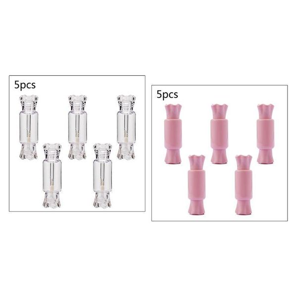 storage bottles & jars 5pcs adorable candy shape empty lip gloss tube diy refillable container
storage bottles & jars 5pcs adorable candy shape empty lip gloss tube diy refillable container