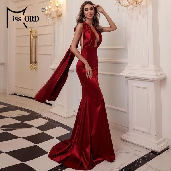 casual dresses missord deep v-neck evening party dress sleeveless summer maxi solid color floor-length women satin ft5035-1, Black;gray
casual dresses missord deep v-neck evening party dress sleeveless summer maxi solid color floor-length women satin ft5035-1, Black;gray