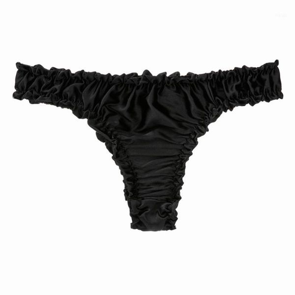 women's low rise silk soft briefs panties breathable underwear underpants ladies breathable thong summer ruffled mulbe1, Black;pink
women's low rise silk soft briefs panties breathable underwear underpants ladies breathable thong summer ruffled mulbe1, Black;pink