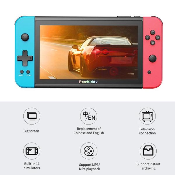 portable game players powkiddy x2 7 "ips screen handheld console built-in 11 simulator ps1 3d retro arcade ultra-thin 2500 games
portable game players powkiddy x2 7 "ips screen handheld console built-in 11 simulator ps1 3d retro arcade ultra-thin 2500 games