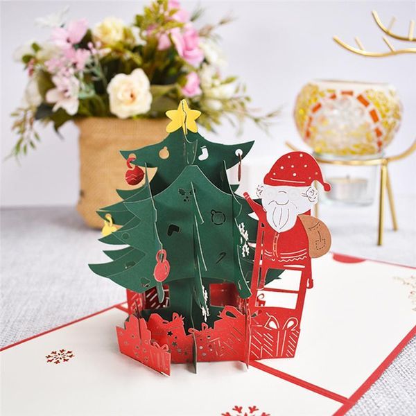 factory7khuup 10 pack happy holidays christmas card pop santa claus new year cards 3d merry xmas greeting cards wholesal
factory7khuup 10 pack happy holidays christmas card pop santa claus new year cards 3d merry xmas greeting cards wholesal
