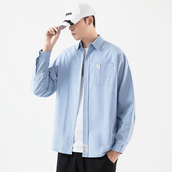 2021 brand spring autumn long sleeves new collar white blue korea style shirt for men's clothes tpma, White;black
2021 brand spring autumn long sleeves new collar white blue korea style shirt for men's clothes tpma, White;black