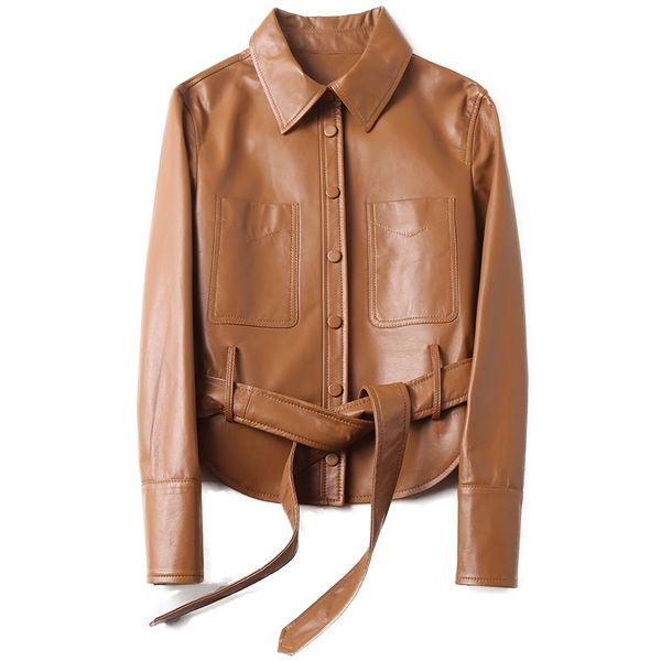 sheepskin coat spring autumn real genuine leather jacket women clothes korean vintage slim coats outwear women zt2388 201030, Black
sheepskin coat spring autumn real genuine leather jacket women clothes korean vintage slim coats outwear women zt2388 201030, Black