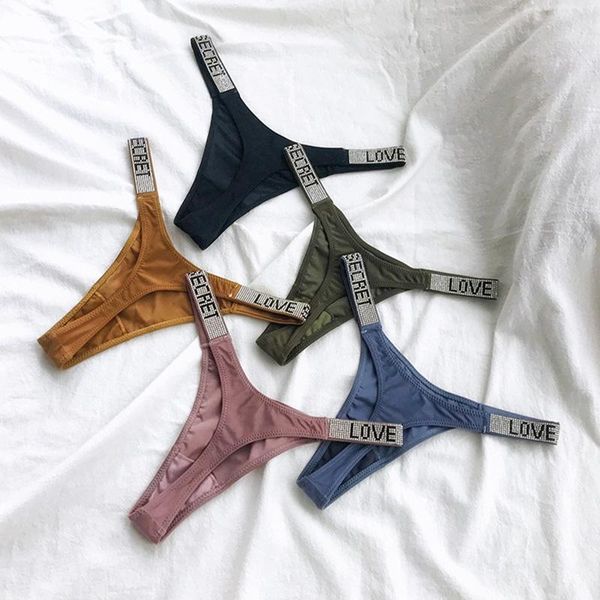 women's panties women thongs rhinestones letter diamonds g-string sports thong low waist shorts briefs t-back fitness s-xl, Black;pink
women's panties women thongs rhinestones letter diamonds g-string sports thong low waist shorts briefs t-back fitness s-xl, Black;pink