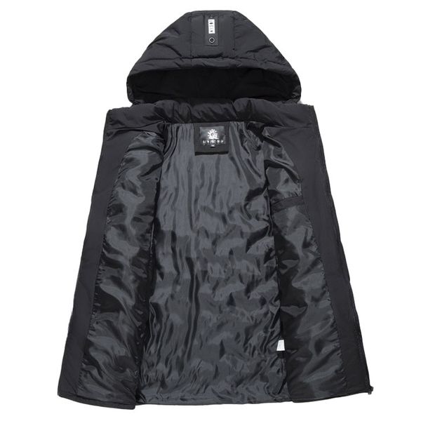 men's winter jackets large size thick warm hooded winter jackets coats for men oversized winter male jacket outwear windbreakers 201214, Black
men's winter jackets large size thick warm hooded winter jackets coats for men oversized winter male jacket outwear windbreakers 201214, Black