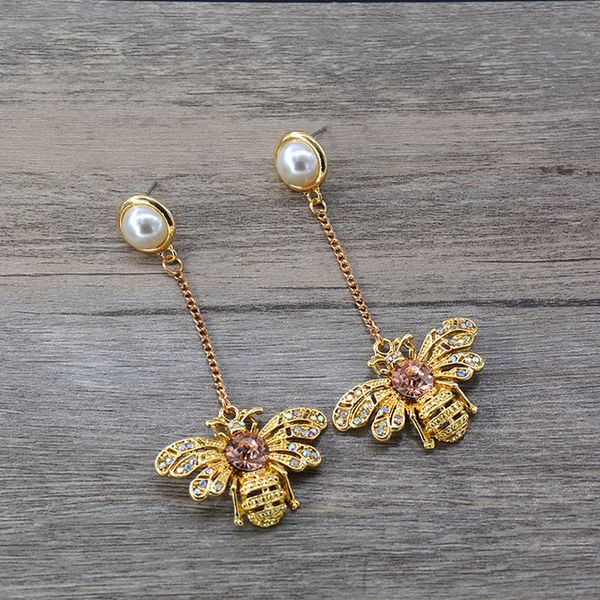 new year's gift retails fashion stud earrings women cute bee dangel tassel pendant gold bee earring charm party jewelry gifts for women, Golden;silver
new year's gift retails fashion stud earrings women cute bee dangel tassel pendant gold bee earring charm party jewelry gifts for women, Golden;silver